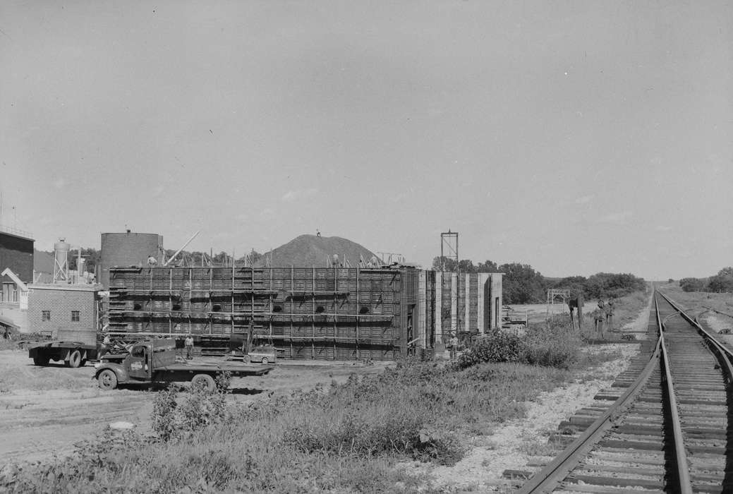 Labor and Occupations, ia, Iowa, history, IA, Coon Rapids, Photos, delivery truck, Coon Rapids Enterprise, historic, railroad, United States