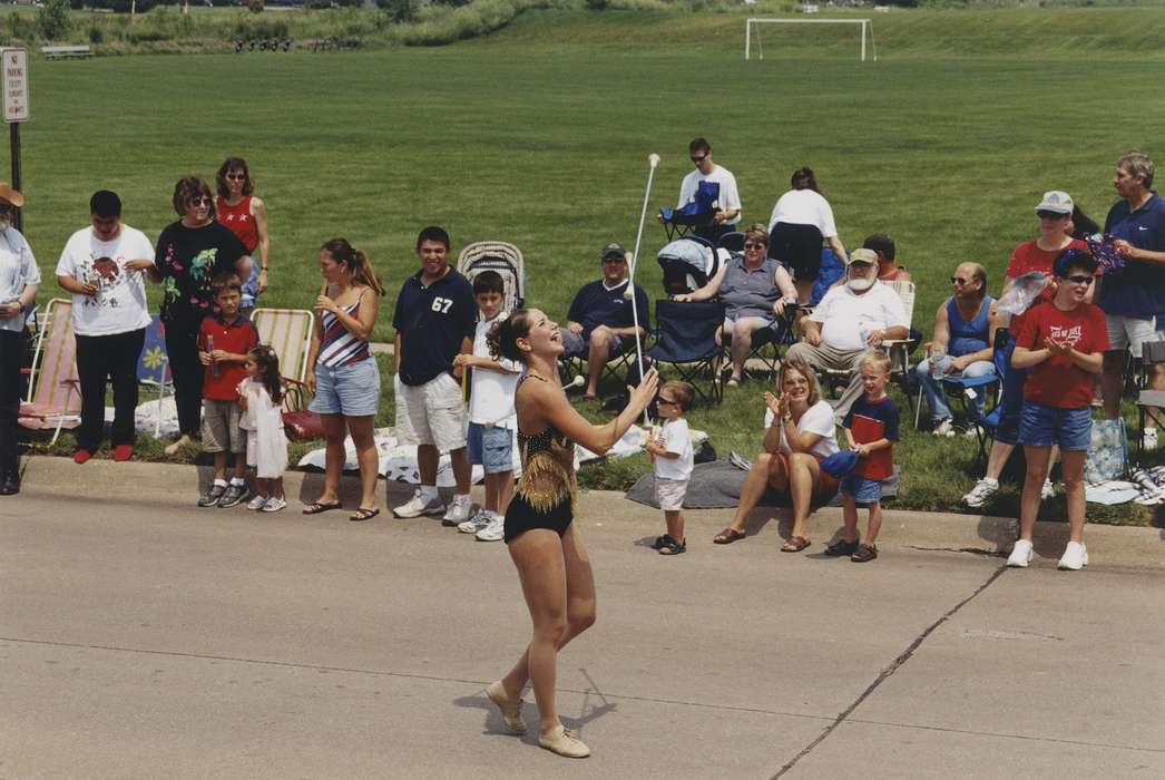 Holidays, baton, Fairs and Festivals, miss iowa, Johnson County Historical Society, parade, fourth of july
