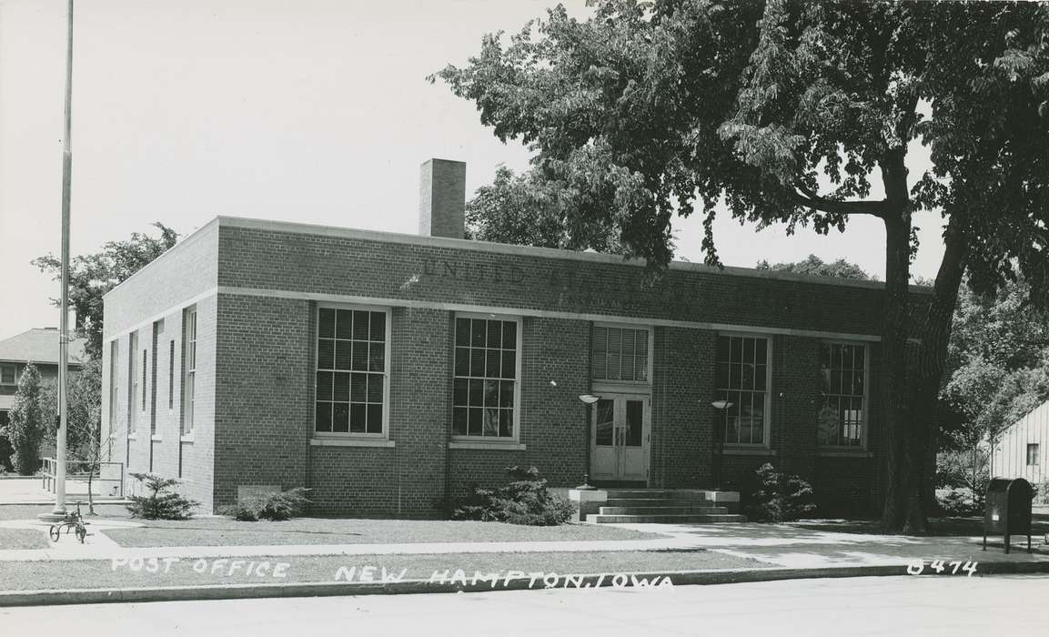 New Hampton, IA, Cities and Towns, Iowa, Palczewski, Catherine, post office, Iowa History, history of Iowa