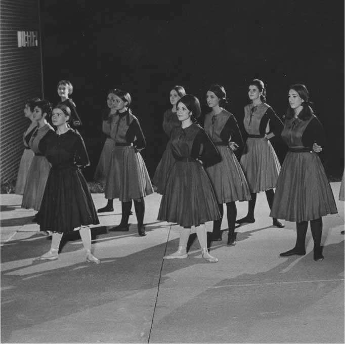 women dancing circa 1960