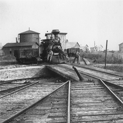 Iowa train depot